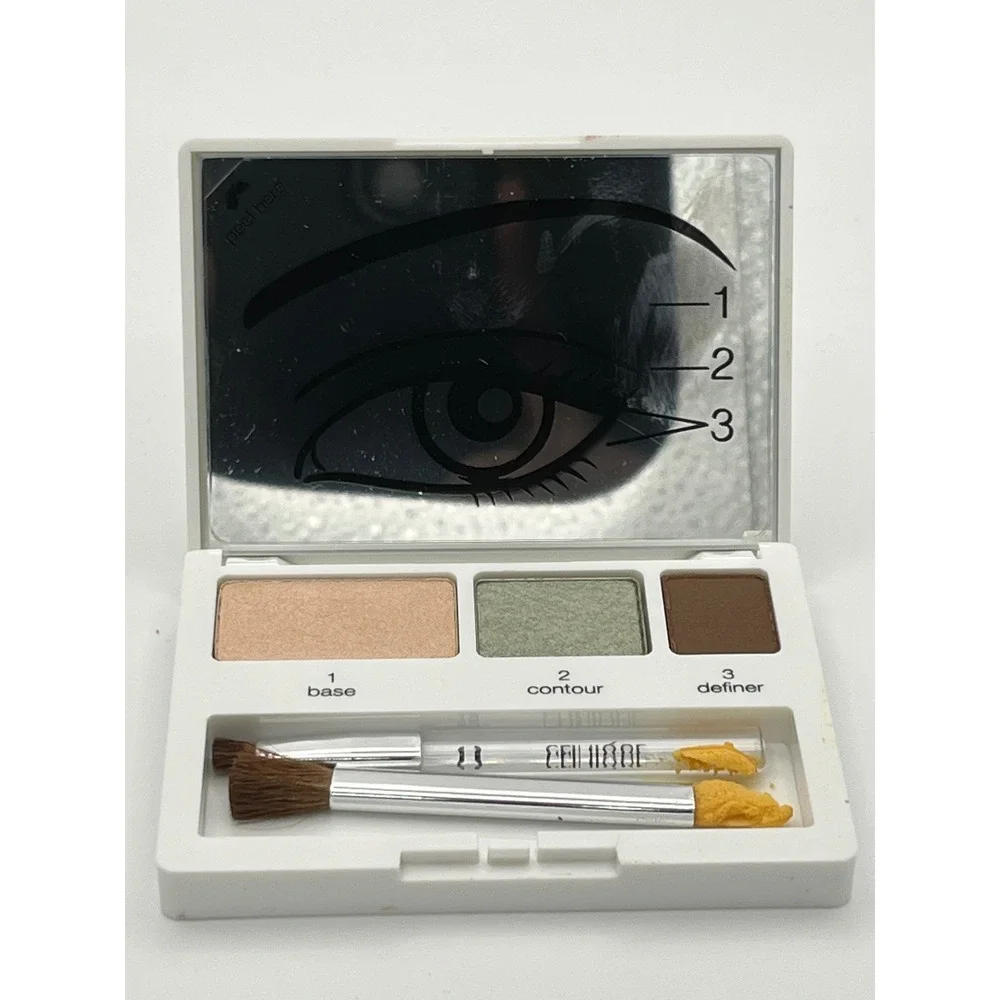 Clinique Colour Surge Eye Shadow Trio Daybreak Sparkling Sage Sable Palette